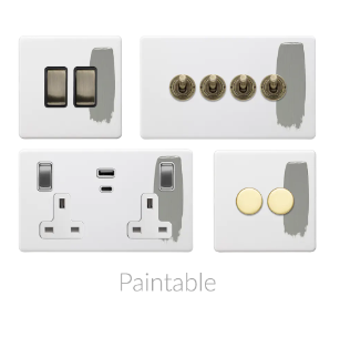 Paintable Electrical Sockets & Switches